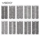 YSDO 510 пар объемных норковых ресниц, толстые пушистые искусственные норковые ресницы, натуральные накладные ресницы для наращивания, ресницы для макияжа