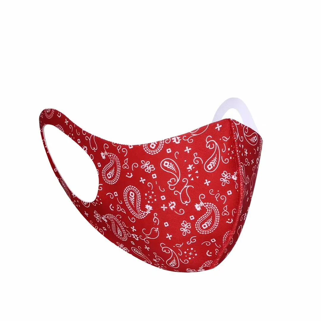 

#1PCS Adult Washable Masks Anti-spitting Protective Face Cover Dustproof Reusable Mascarillas Fashion Print Women Mouth Masques