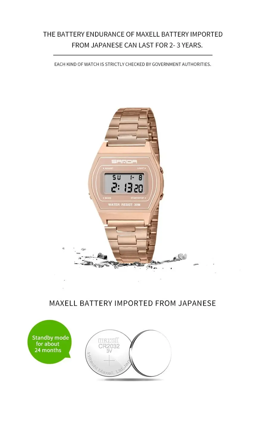 

Fashion Sport Watches Men Waterproof LED Digital Watches Black Gold Silver Wristwatches Clock Men relogio masculino 2020