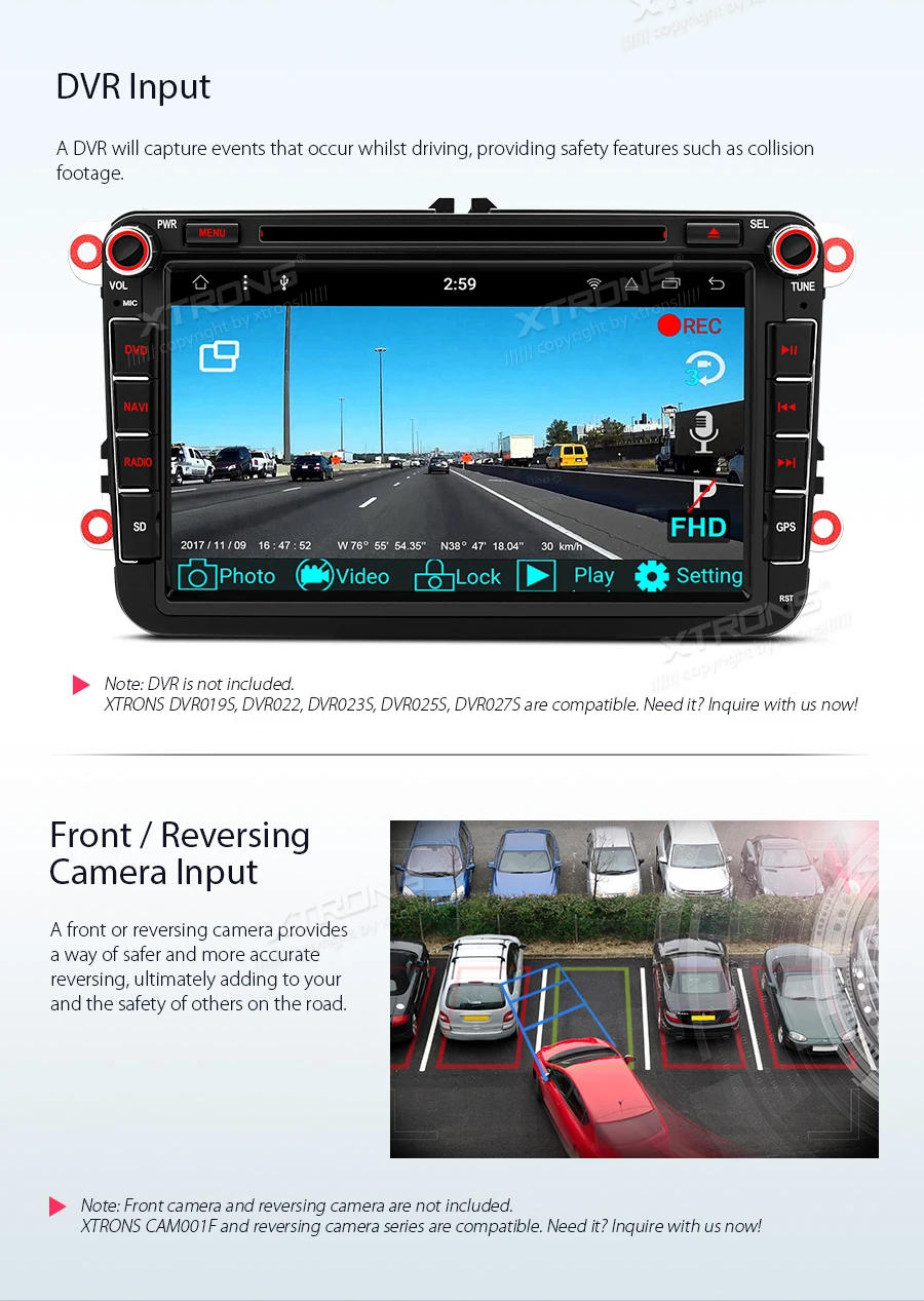 XTRONS " Android 9,0 Восьмиядерный gps автомобильный стерео dvd-плеер для Volkswagen Golf MK5 Jetta V Magotan Passat B для SKODA для сиденья