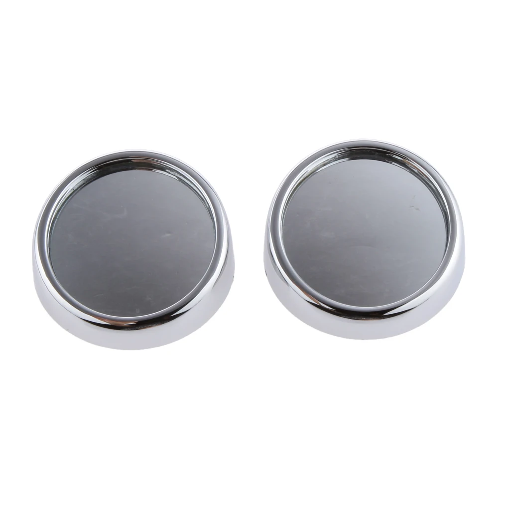 1 пара вращающееся на 360 градусов широкоугольное круглое выпуклое зеркало для