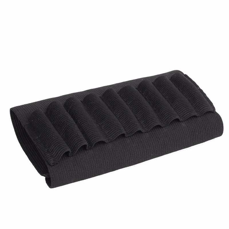 Hunting Gun Accessory Military Gear 5/8/9/14 Rounds Shotgun Buttstock Ammo Pouch Shell Holder Bullet Cartridge Bandolier Free