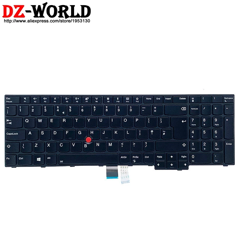 

New UK English Backlit Keyboard for Lenovo Thinkpad S5 2nd Gen 20JA Laptop 01EP373 00UR551