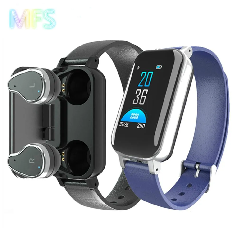 

2021 T89 Smart Watch Bluetooth5.0 Headphone Call Reminder Heart Rate Blood Pressure Monitor Smartwatch for Men Women IOS Android