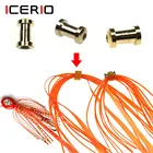 ICERIO, 50 шт., медное стандартное рыболовное снаряжение