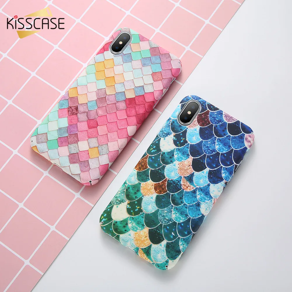 Оригинальный жесткий чехол KISSCASE для iPhone 5S 5 6 7 Plus 8 XS Max XR X Capinhas|Чехлы-накладки| |