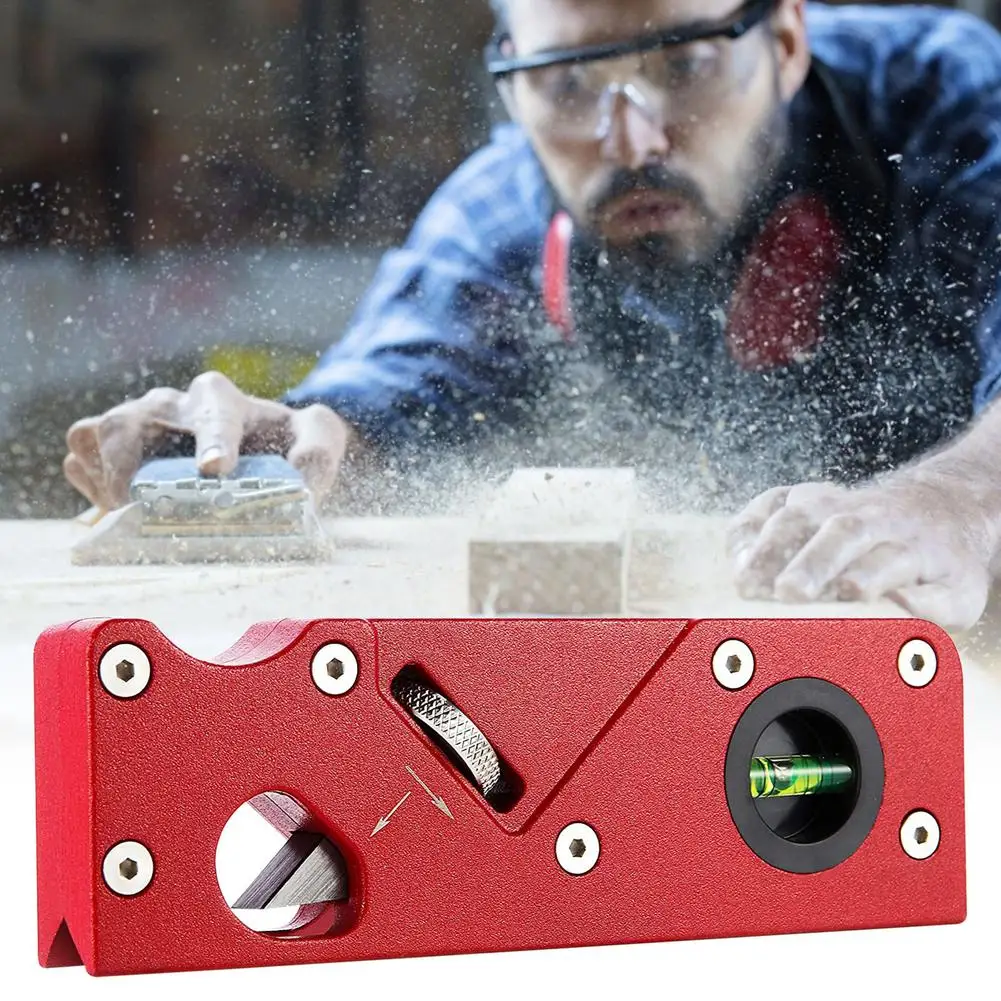 

Woodworking Edge Corner Plane Trimming Planer Smooth Chamfer Plane DIY Hand Tool 45 Degree Bevel Manual Planer Chamfering Trimmi