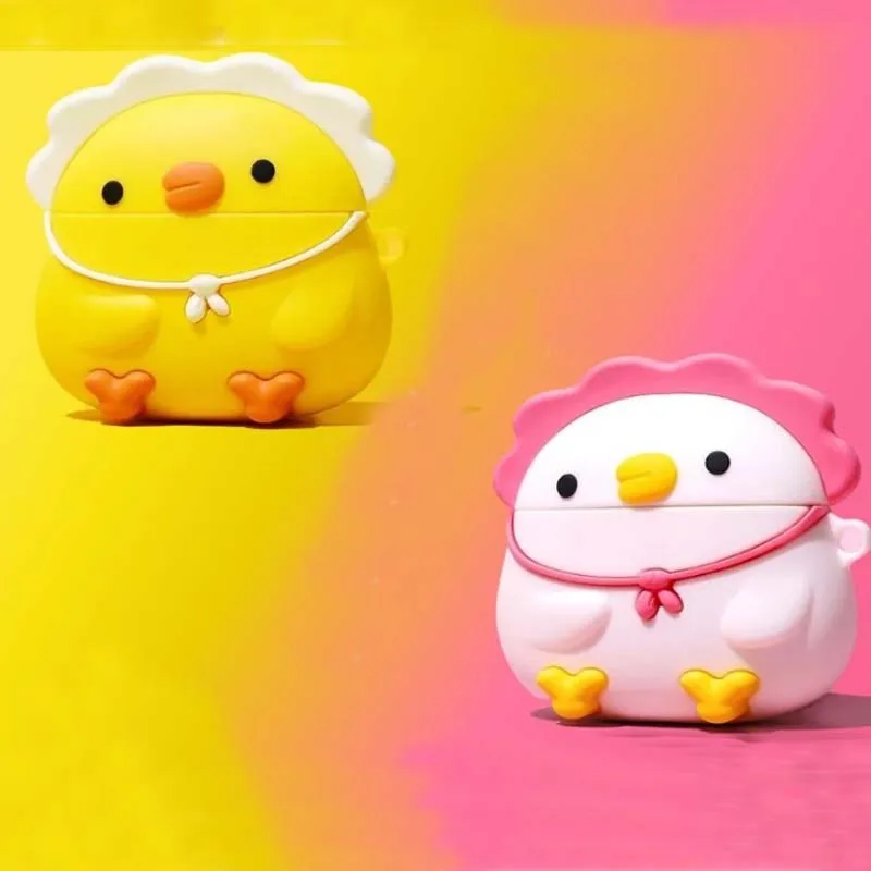 

Чехол Sit курочка, цыпленок для airpods Pro, мягкий силиконовый чехол для airpod