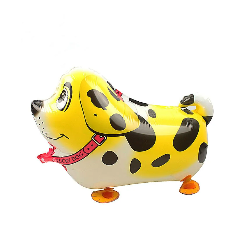 

1Pcs Cute Cartoon Animal Dot Walking Dog Pet Helium Foil Balloon Baby Shower Party Birthday Wedding Decorations Kids Great Gift