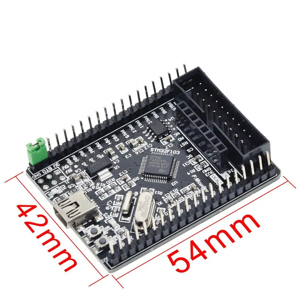 Системная плата ShengYang stm32f103c8t6 stm32f103 stm32f1 stm32 обучающая оценочный комплект макетная