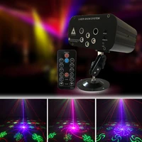 laser projector light 64 patterns dj disco light music rgb stage lighting effect lamp for christmas ktv home party