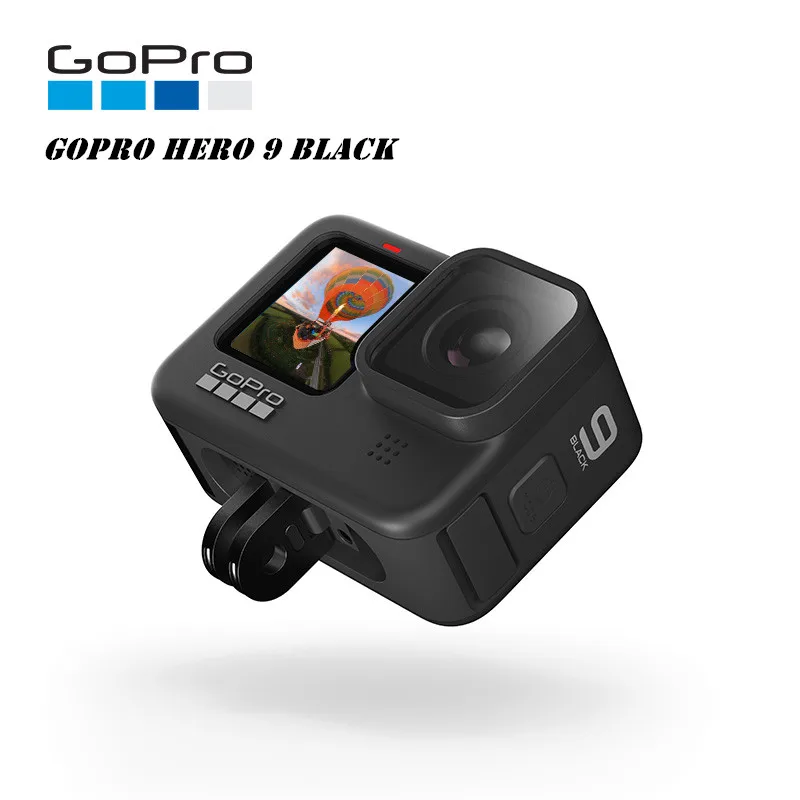 GoPro hero 9 черная камера с автоспуском и функцией стабилизации 20 МП видеокамера для