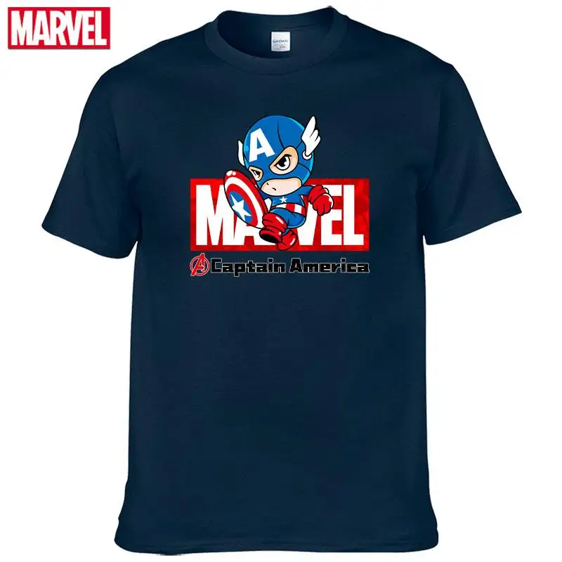 Футболка мужская с принтом мстители Стив Роджерс Капитан Америка | Мужская