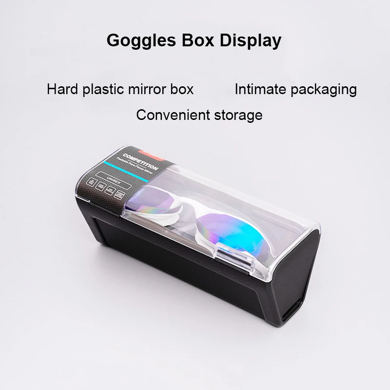 

Silicone Professional Waterproof Plating Clear Double Anti-fog Swim Glasses Anti-UV Men Women eyewear swimming goggles with case