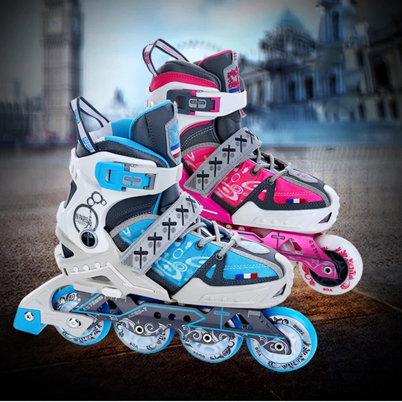 Комплект детской обуви для катания на роликах и роликовых коньках Защита коленях