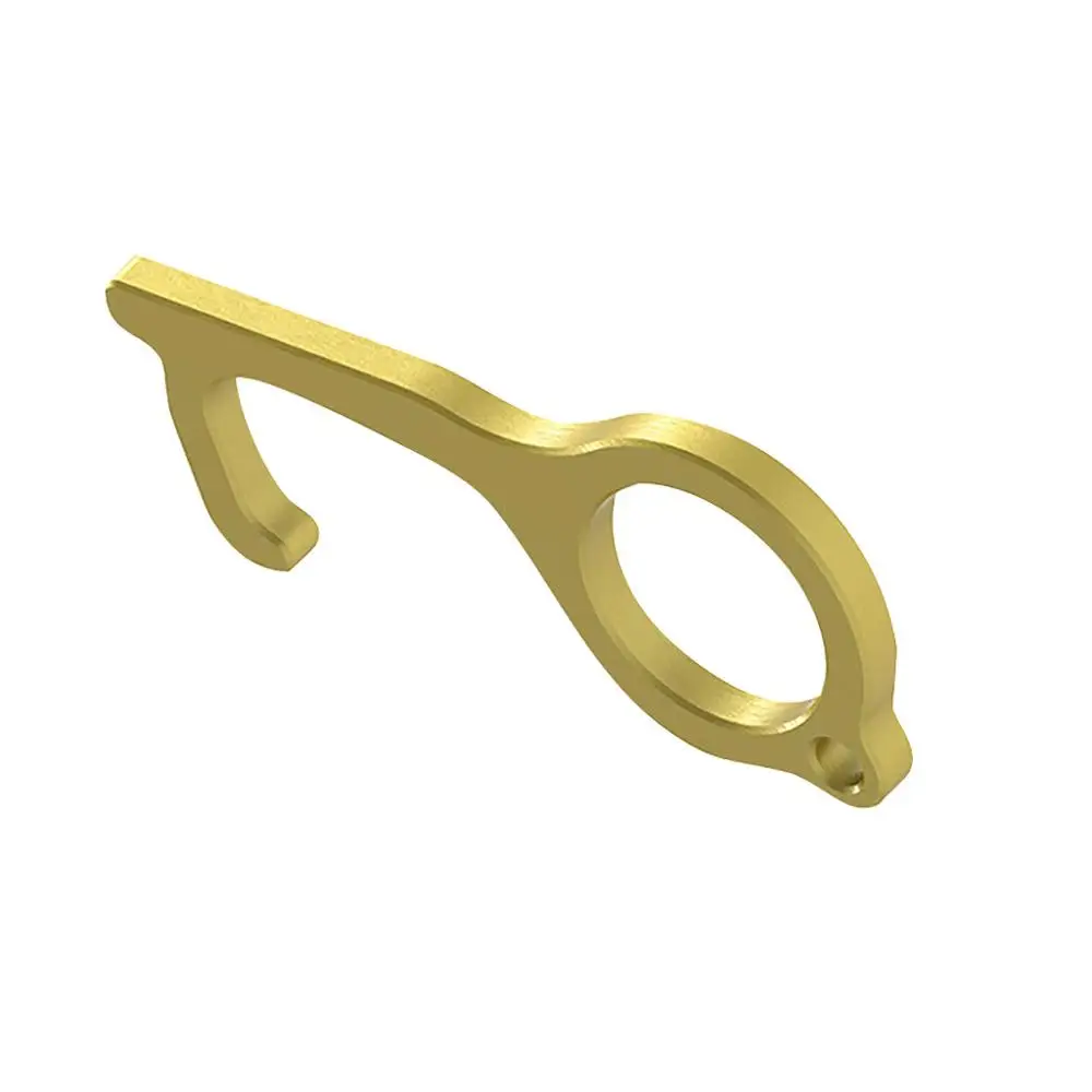 Бесконтактный безопасный Открыватель для дверей защитная изоляция латунный