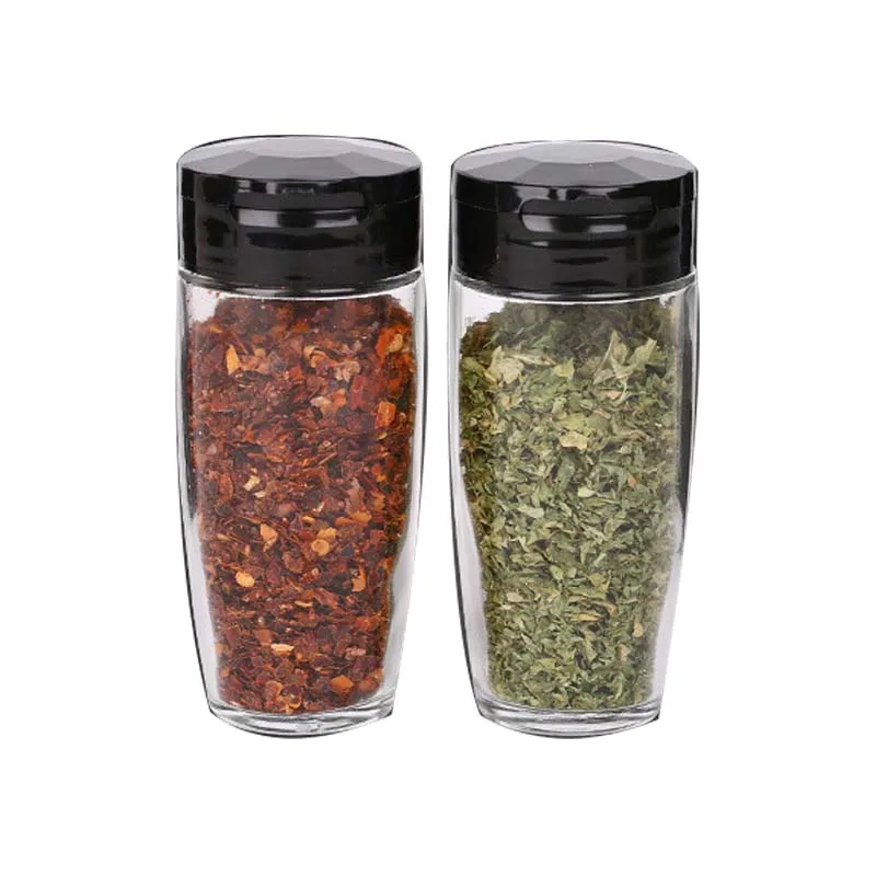 17 шт./компл. Еда Класс Стекло прозрачная коробка с пряностями для соль перец