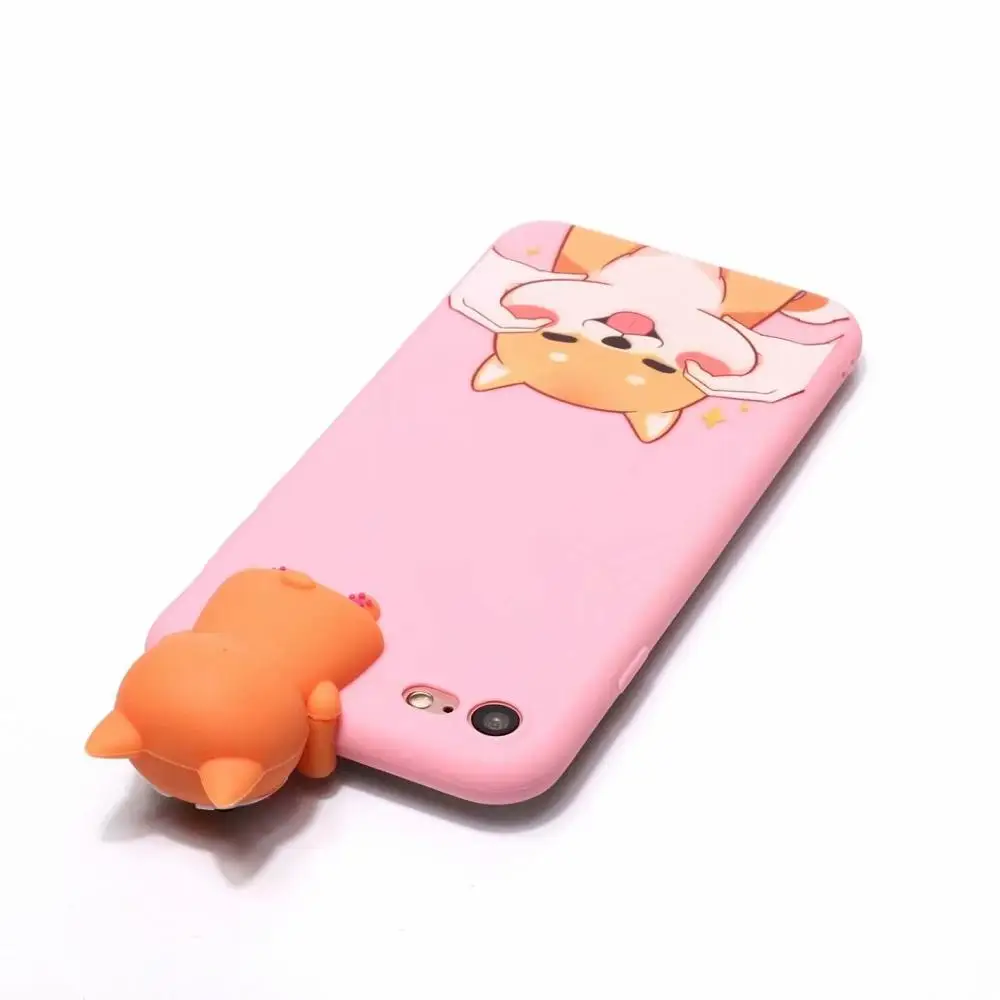 Для Xiaomi 8 F1 S2 5X чехол милый 3D мультфильм мягкий силиконовый для Redmi 5 4X 6A 7A K20 Note 5A 6 PRO