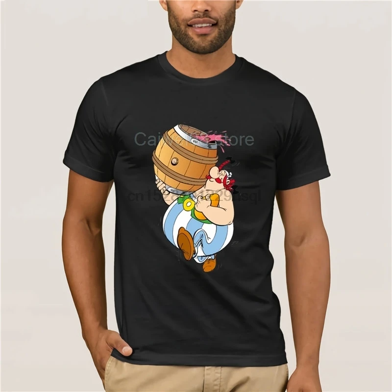 Летняя мужская футболка Asterix Obelix эти регби мужские сумасшедшие с коротким