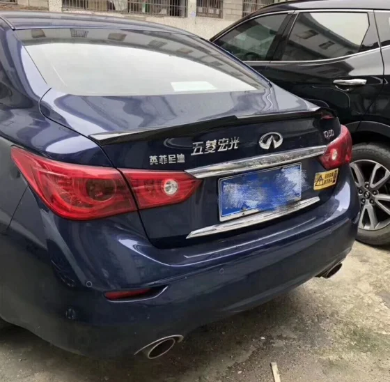 Спойлер для Infiniti Q50 Q50S спойлер заднего багажника стильный M4 из углеродного