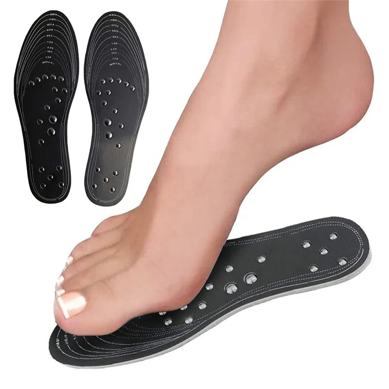 1 пара магнитных стелек для массажа ног похудения потеря веса память хлопок
