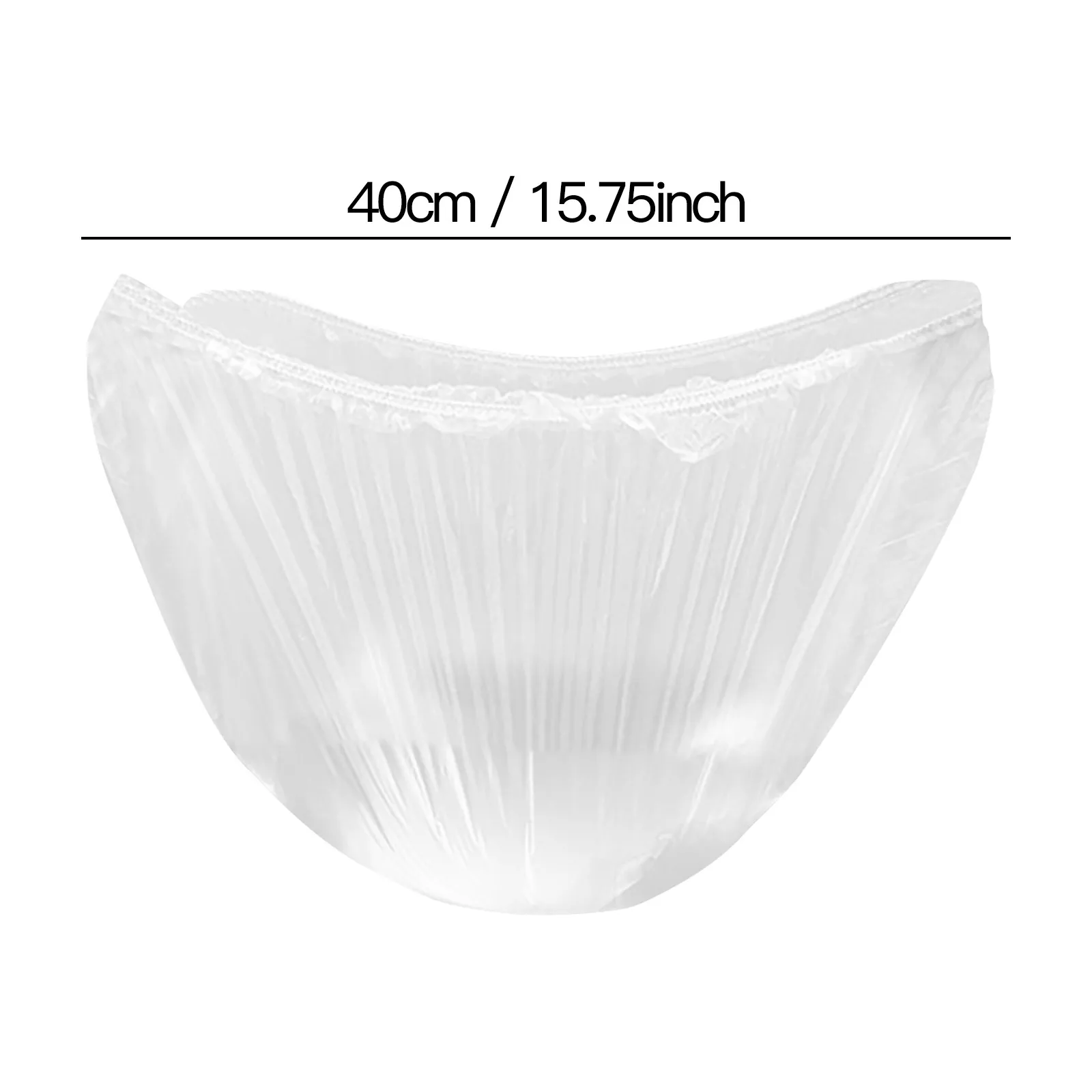 

100 One-Time Fresh-Keeping Covers With Elastic Mouth