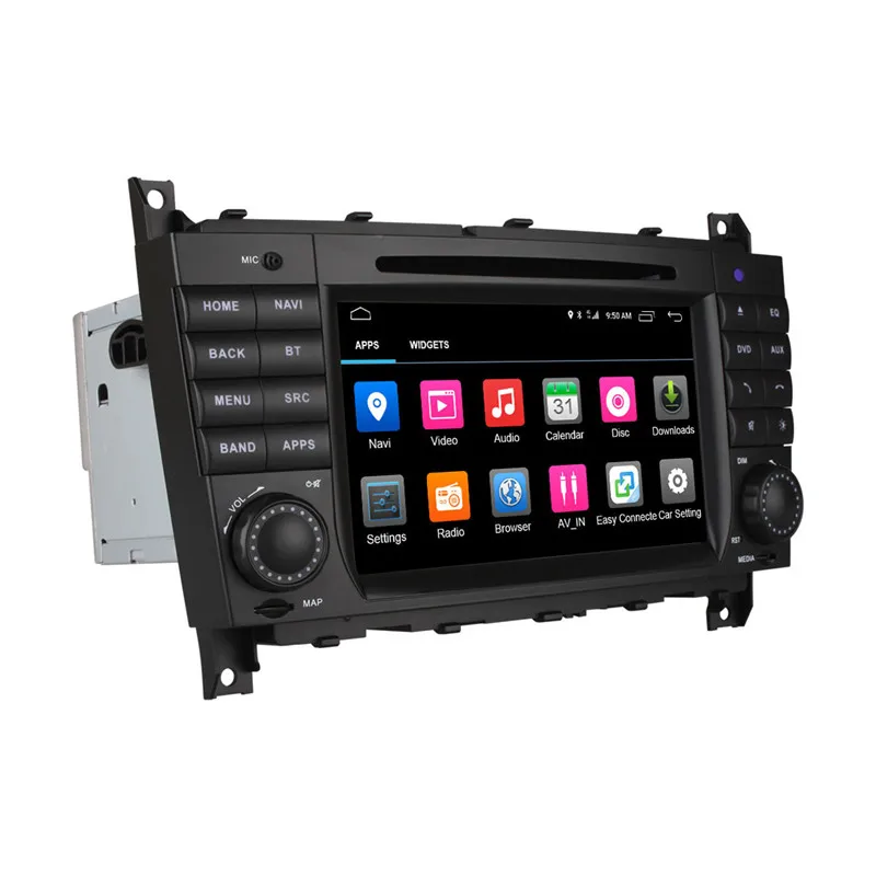 Octa Core Android 6 0 4G WIFI Автомобильный DVD для Mercedes Benz C Class W203 C200 C230 C320 CLK 200 CLK350 CLK500 W209 GPS