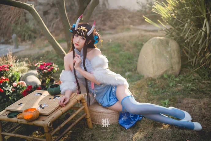 

Custom made/size Azur Lane Noshiro Cosplay Cheongsam Heapiece 2021 Sexy Dress Female Halloween Cosplay Costume
