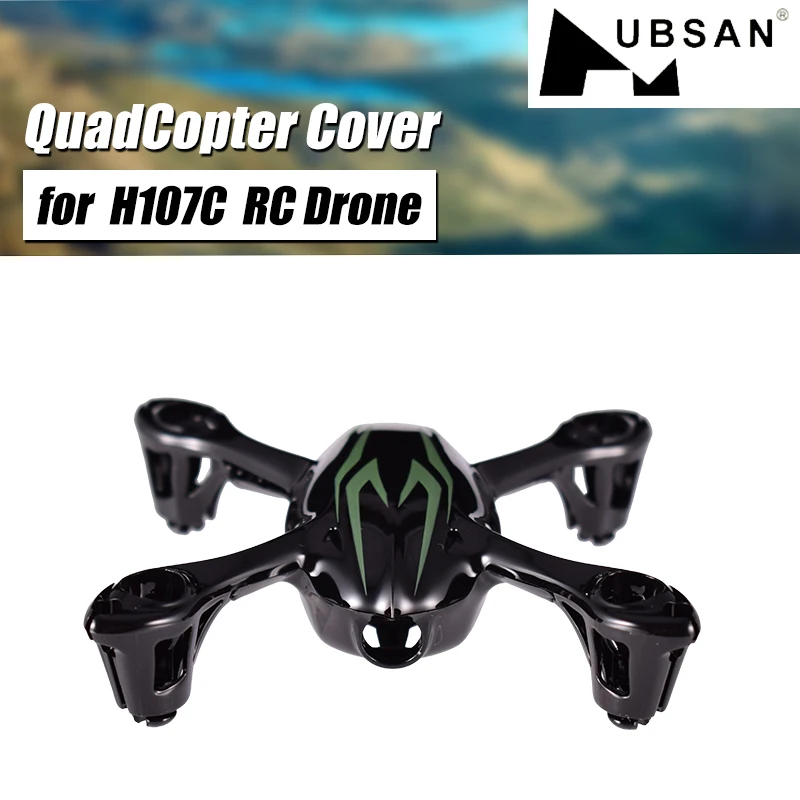 Hubsan H107 Корпус Корпуса квадрокоптера и крышка двигателя для H107C Mini RC Drone запасные
