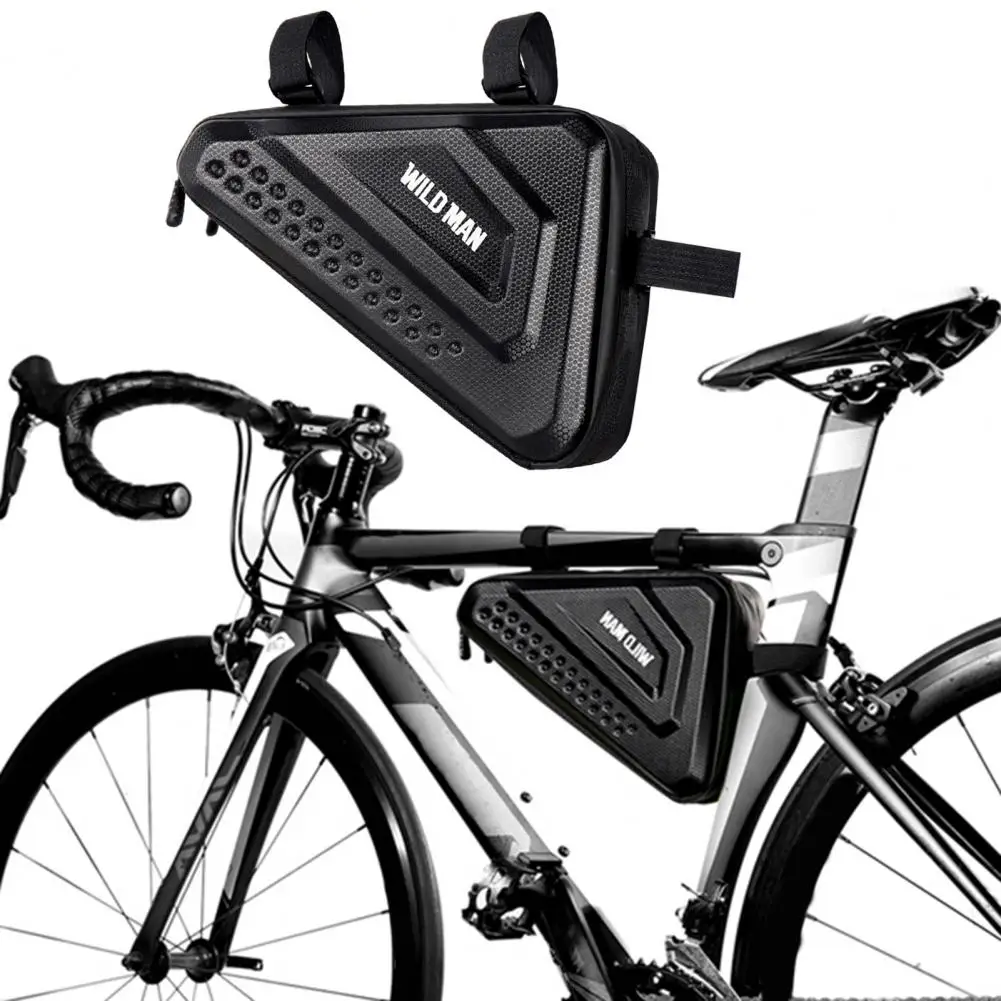 

WILD MAN-ES19 Waterproof Hard Shell Front Tube Frame Bag for Road Bicycle bike accessories