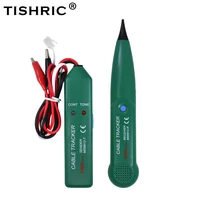 tishric ms6812 cable tracker network cable tester cable tester with tone generator cable finder 3km detection distance lan tools