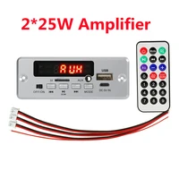 sound amplifier board bluetooth 5 0 for subwoofer usb recording module fm aux radio amplifier module for speaker handsfree