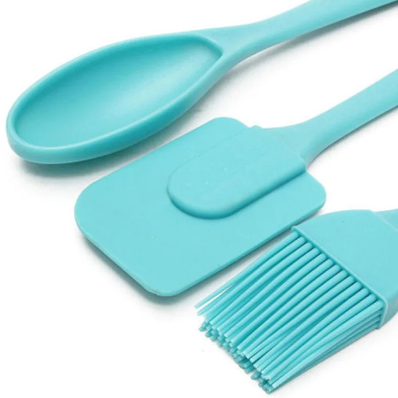 3 шт./компл. Еда Класс силикон антипригарное покрытие Пособия по кулинарии