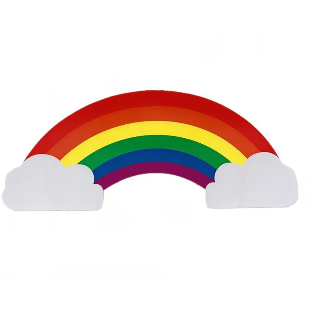 

Креативный Радужный деревянный держатель для ручек, Настольные Ящики для хранения для дома и офиса, органайзер для косметики, емкость для х...