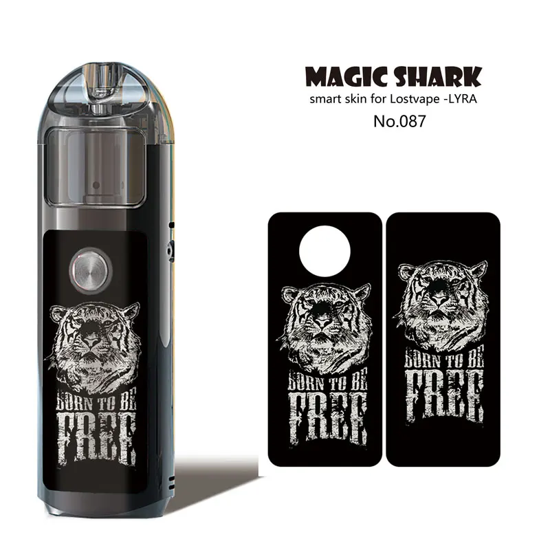 Волшебная Акула Marvel Star War Fire Horse Skull Pod Vape Super Hero Irom Man ПВХ наклейка чехол пленка кожа