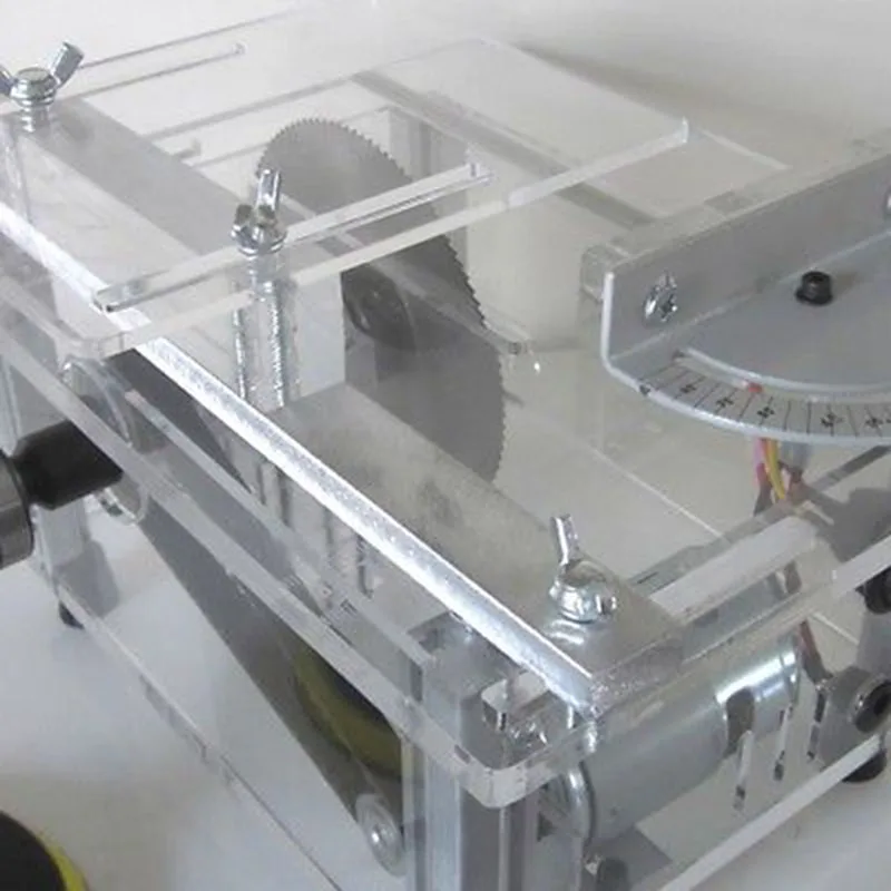 Многофункциональная акриловая портативная Настольная пила для резки мини