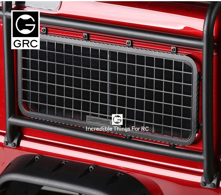 GRC metal stereo window mesh side window mesh metal modification parts for 1 / 10 RC car trx-4 defender upgrade parts enlarge