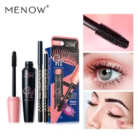 hot selling menow makeup densely is waterproof mascara cosmetics foreign trade hot models cosmetic gift for girl or women