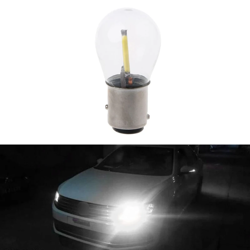 

1PC 1157 Bay15d Led White DRL Daytime Running Tail Light Bulb Lamp 6000k 2018 L41C