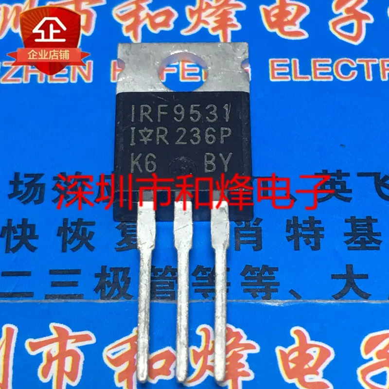 

Original 10pcs/ IRF9531 TO-220 -60V -12A