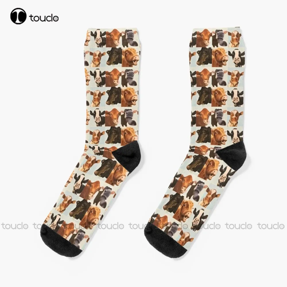 

Cows Cows Cows Socks Cat Socks Women Personalized Custom Unisex Adult Teen Youth Socks Halloween Christmas Fashion New Gift
