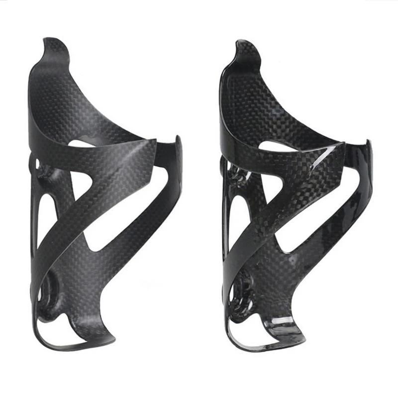 

2021 Full Carbon Fiber Bicycle Water Bottle Cage MTB Road Bike Bottle Holder Ultra Light Cycle Equipment Matte/light