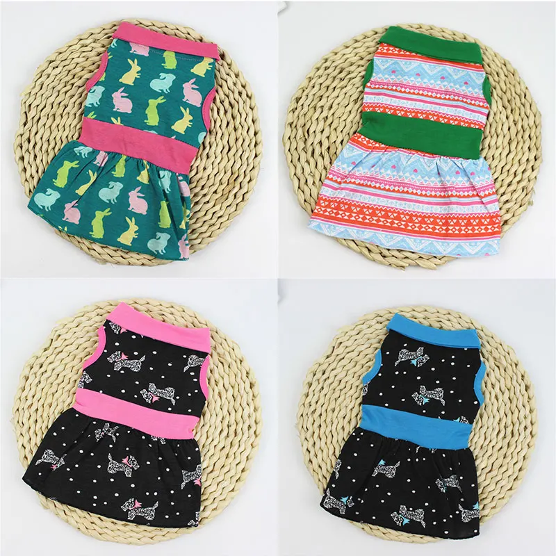 Жилетка для щенка юбка костюм Чихуахуа маленьких собак модная удобная с