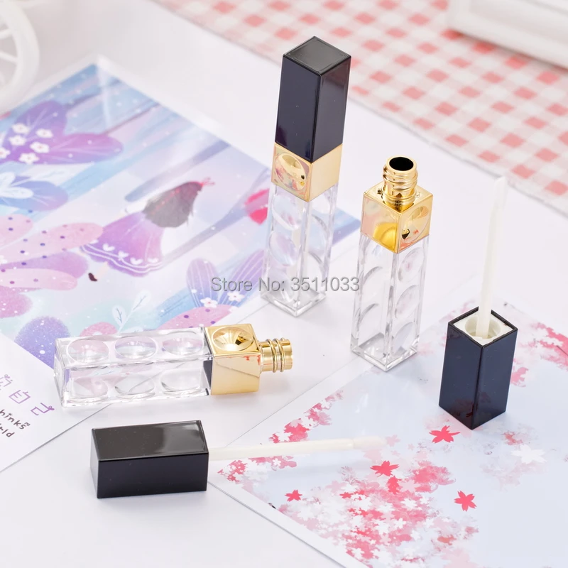 Клей для накладных ресниц квадратный блеск губ флаконы под пустые жидкое