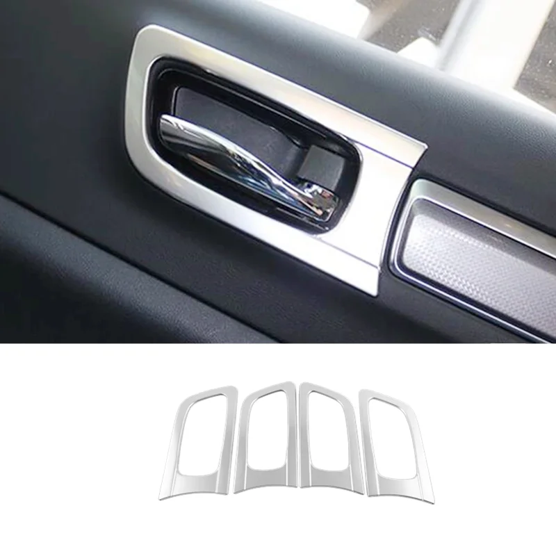 

For Renault Koleos 2017 2018 Accessories Stainless steel Car inner door handle Bowl frame Cover Trim Car Styling 4pcs