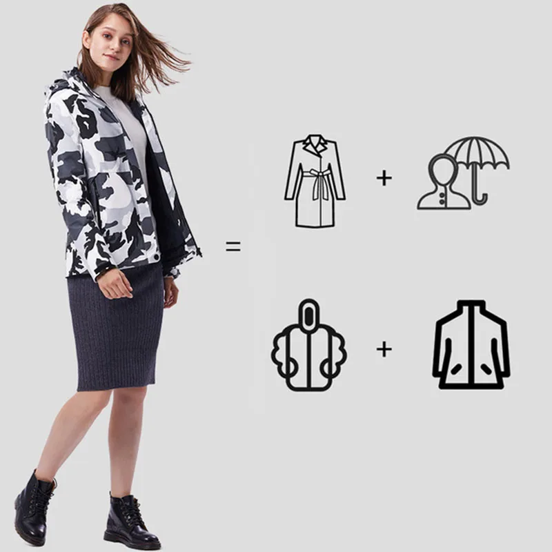 Утепленная зимняя куртка 3 в 1 для мужчин и женщин водонепроницаемый