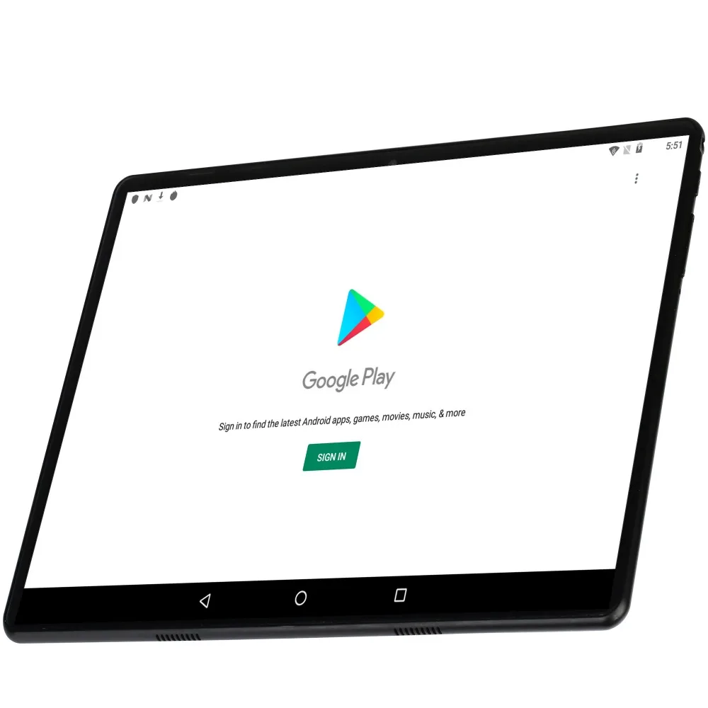 2.5D Закаленное стекло 10,1 дюймов планшетный ПК 3G/4G Телефонный звонок Android 9,0 десять ядер 8 ГБ/128 Гб Две sim-карты Wi-Fi Bluetooth gps Планшетный ПК