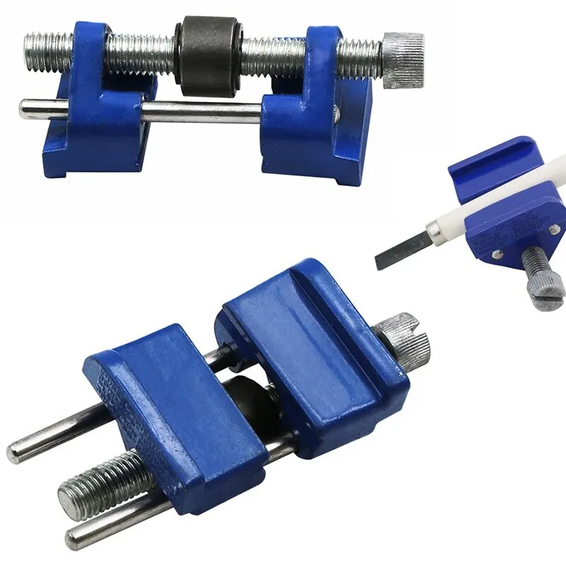 

Metal Sharpener Blade Sharpening Jig Honing Guide Honing Guide for Chisels Fixed Chisel Honing Guide Metal Honing Guide
