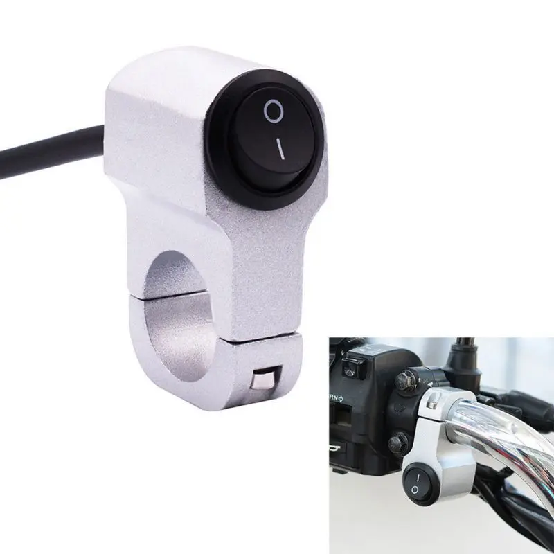 1 шт. мотоциклетный руль светильник переключатель вкл./выкл. 12 В