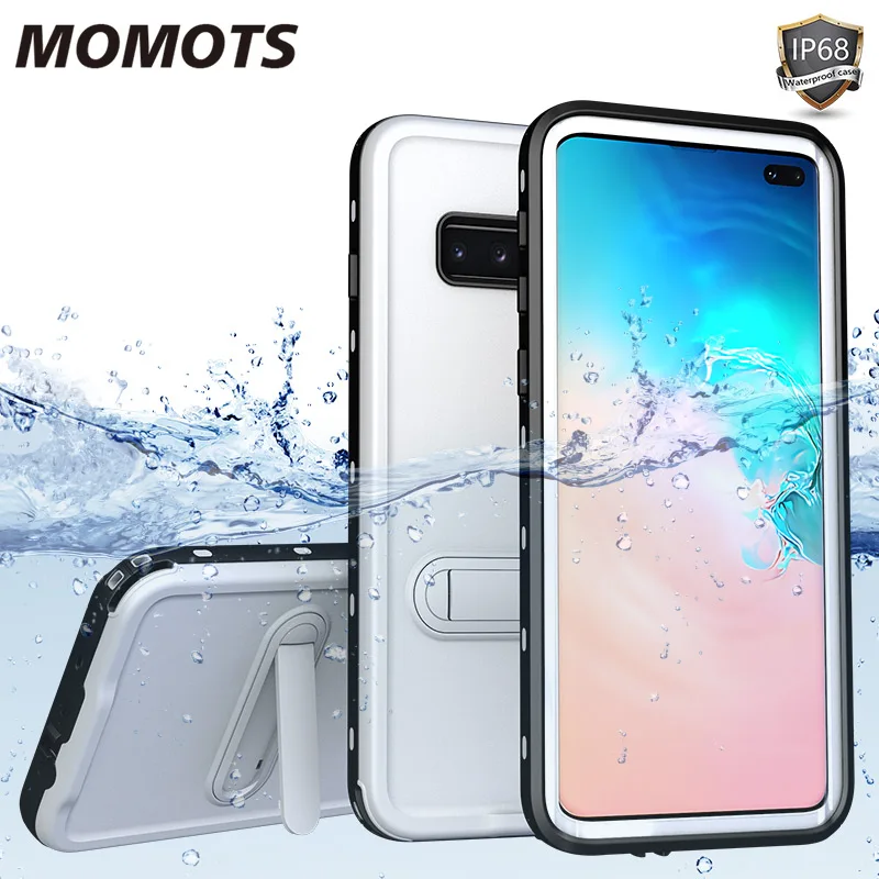 Ударопрочный водонепроницаемый чехол для Samsung Galaxy S10 S9 S8 Plus 360 силиконовый Note 9 8